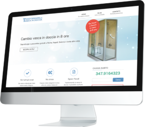 Sito Web homepage Trasformare la vasca in doccia