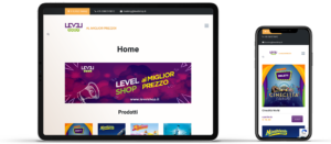 Mockup mobile levelshop.it