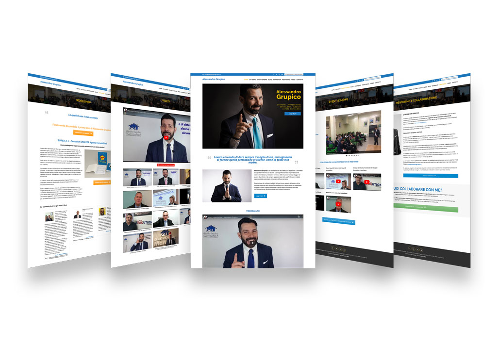 Pagine Sito Web Alessandro Grupico Pagine Sito Web Alessandro Grupico