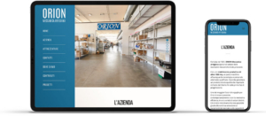 Orion meccanica sito web mobile
