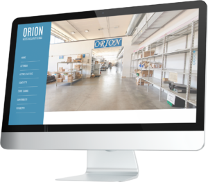 Orion meccanica sito web homepage