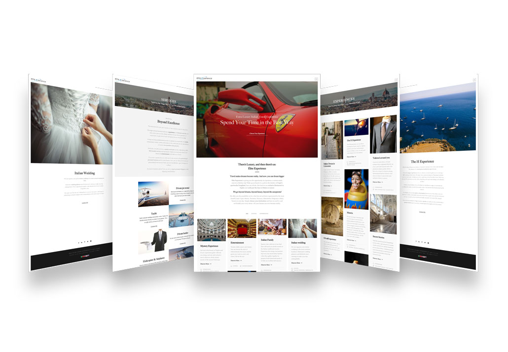 Sito Web Elite Luxury Experience