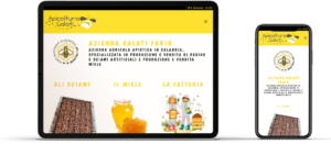 Apicoltura Galati sito web mobile