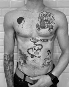 Tatoo Luca Aloisi