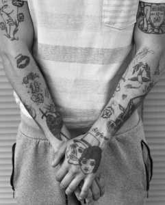 Tatoo Luca Aloisi