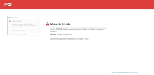 Eset sito infetto
