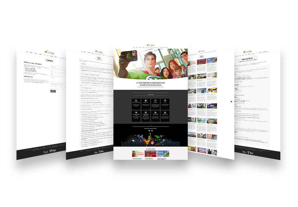 Simulazione pagine interne webins.it