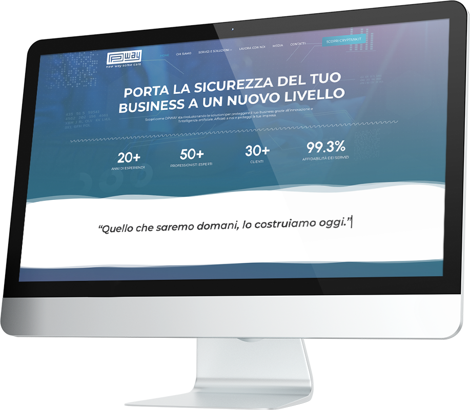 DPWAY SRL homepage